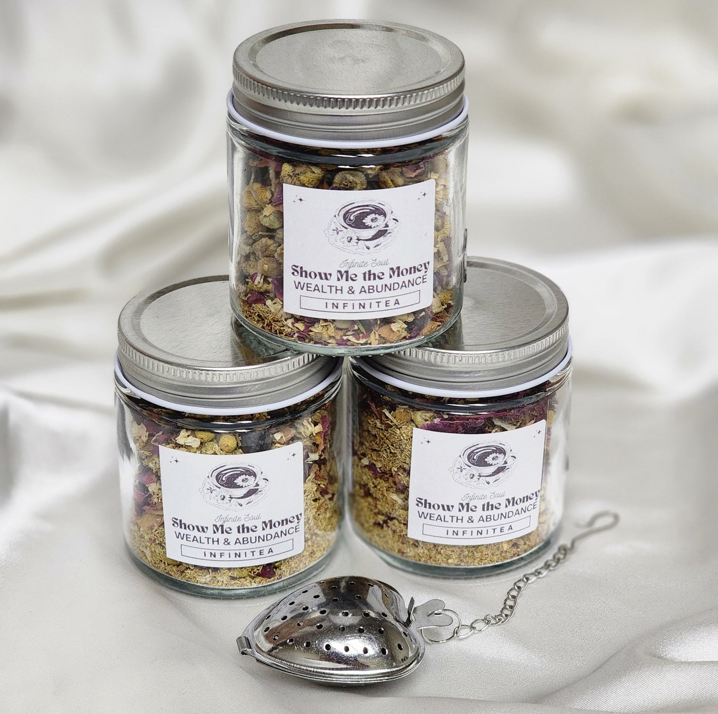 Infinitea Show Me The Money: Wealth & Abundance Organic Herbal Tea