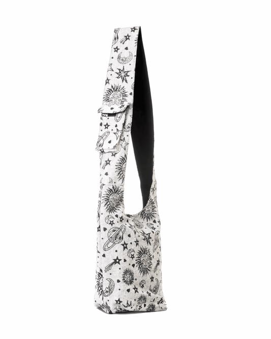 Kathmandu Collection Celestial Print Hobo Bag