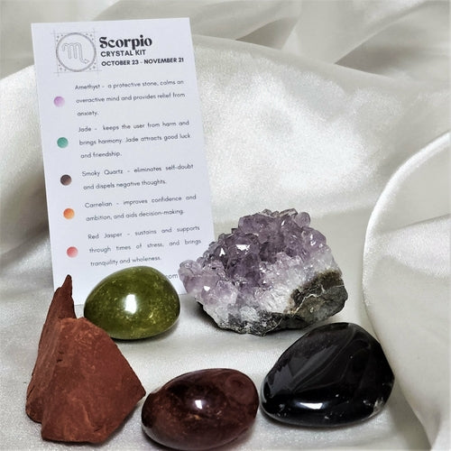 Star Sign Crystal Healing Kit: Scorpio