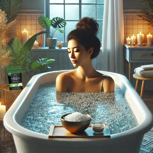 Pure Dead sea Magnesium Flakes Restful Cedarwood Soak