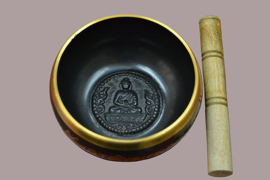 Handmade Nepal Tibetan Buddhist Brass Singing Bowl