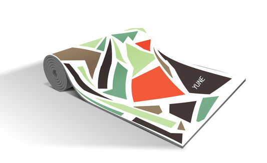 Yoga Mat | 6mm Thick | Multicolor | Non-Slip | Eco Friendly | Yune