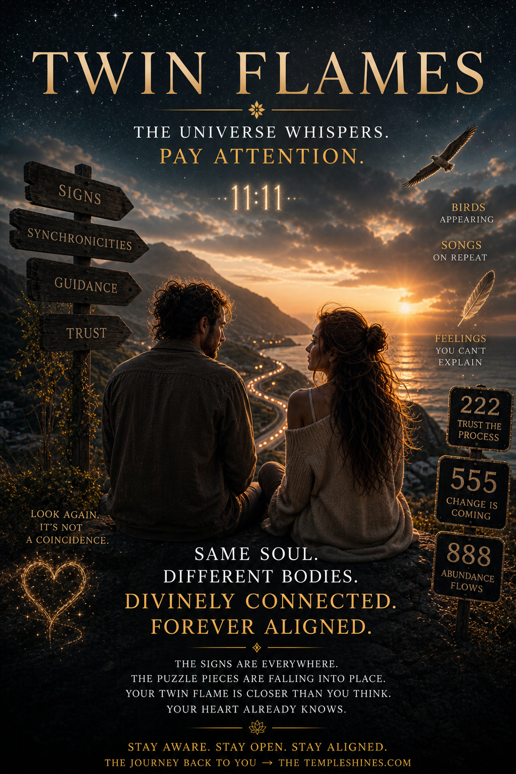 444 and 555 Angel Numbers in Twin Flame Connections: What They Really Mean
