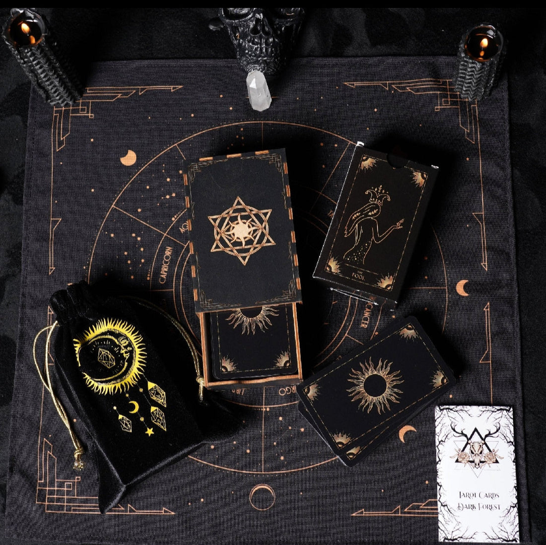 Tarot Cards, Tarot Decks & Spreads — A Cosmic Guide to Intuitive Reading | The Temple