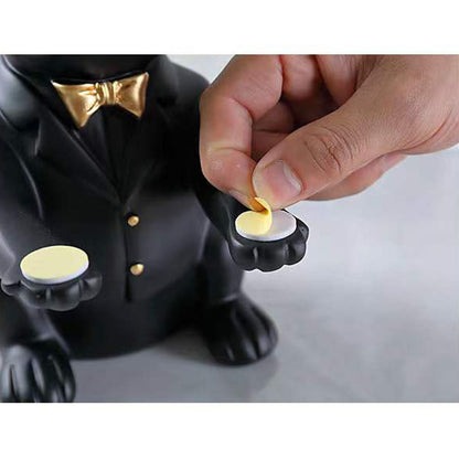 French Bulldog Statue Home Decoration, Cute Dog Statue With Tray