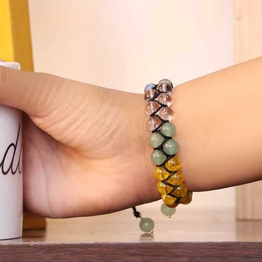 7 Chakra Adjustable Thread Bracelet