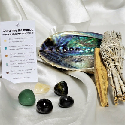 Smudge Kit: Show Me The Money - Wealth & Abundance
