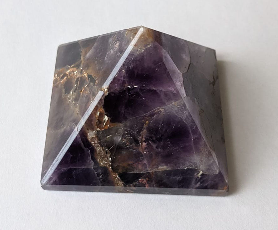 Amethyst Pyramid,  Natural Amethyst Pyramid Healing Crystal