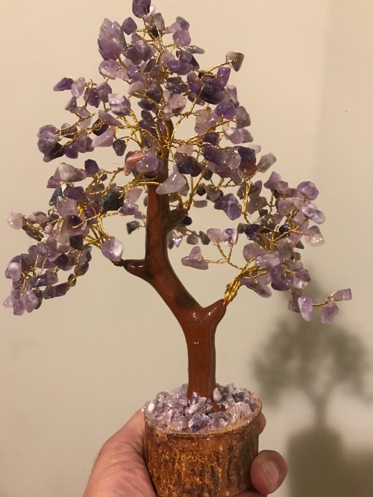 Amethyst Crystal Tree, Natural Amethyst Gemstone Tree