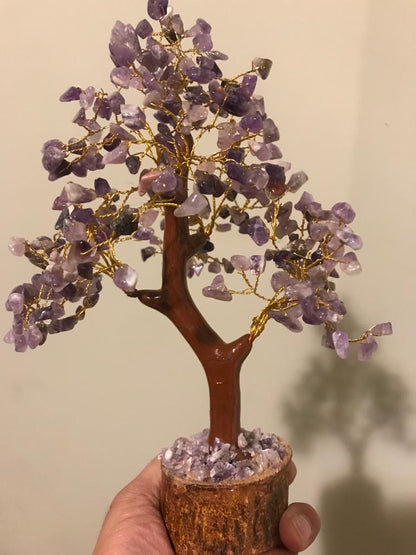 Amethyst Crystal Tree, Natural Amethyst Gemstone Tree