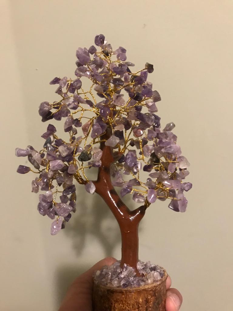 Amethyst Crystal Tree, Natural Amethyst Gemstone Tree