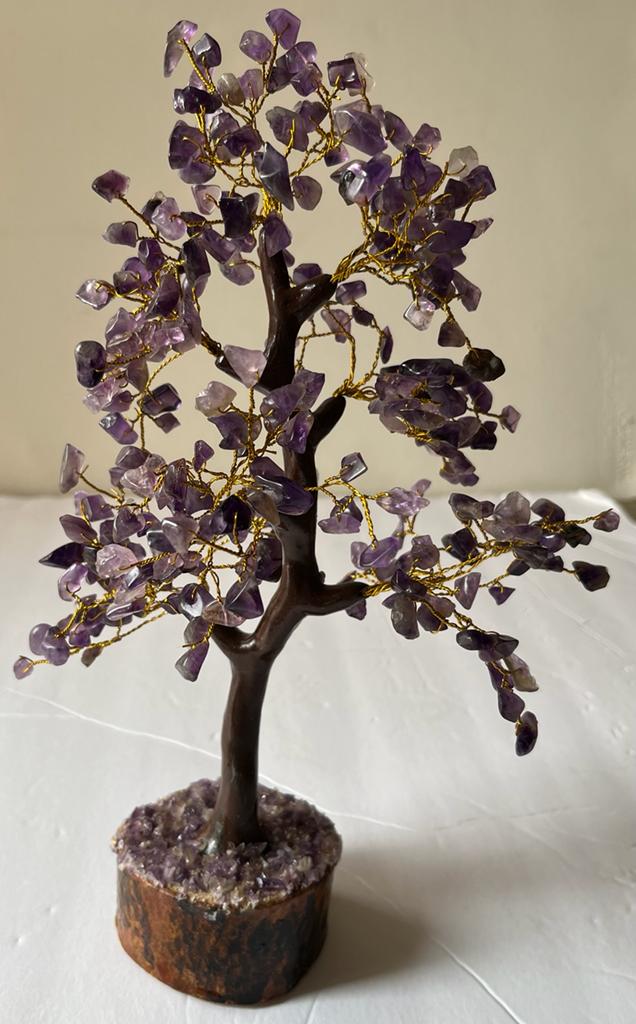 Amethyst Crystal Tree, Natural Amethyst Gemstone Tree