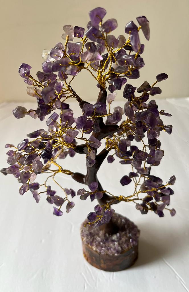 Amethyst Crystal Tree, Natural Amethyst Gemstone Tree