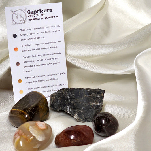 Star Sign Crystal Healing Kit: Capricorn
