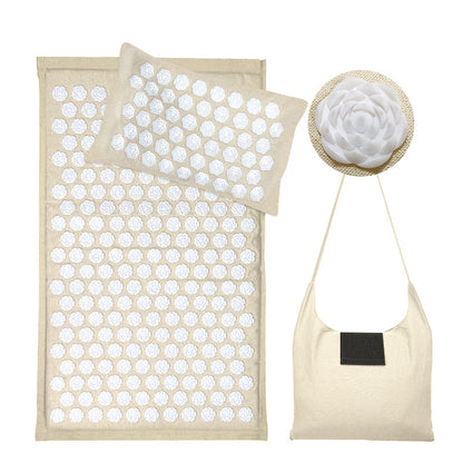 Flax Coconut Palm Acupuncture Point Massage Yoga Mat