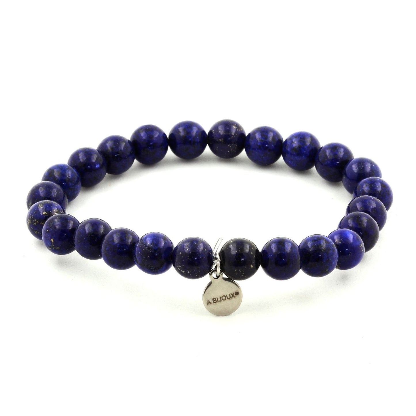 Lapis Lazuli Bracelet 8 mm Beads.