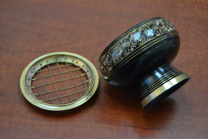 Handmade Brass Incense Burner Charcoal Lamp