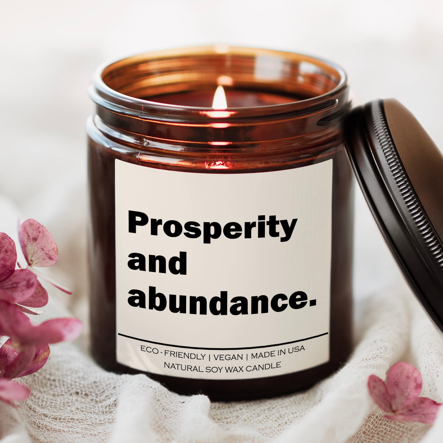 Prosperity and abundance Candle