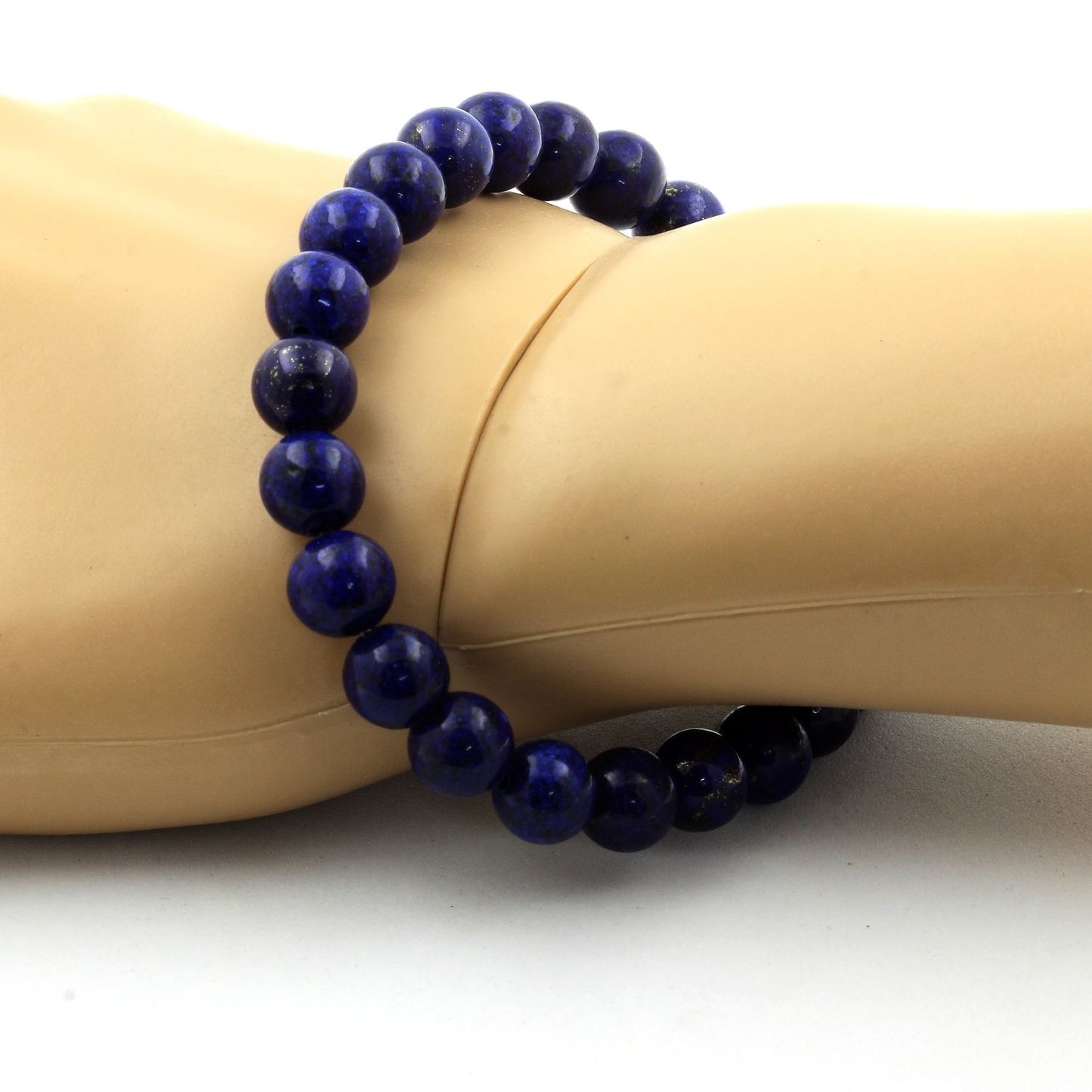 Lapis Lazuli Bracelet 8 mm Beads.
