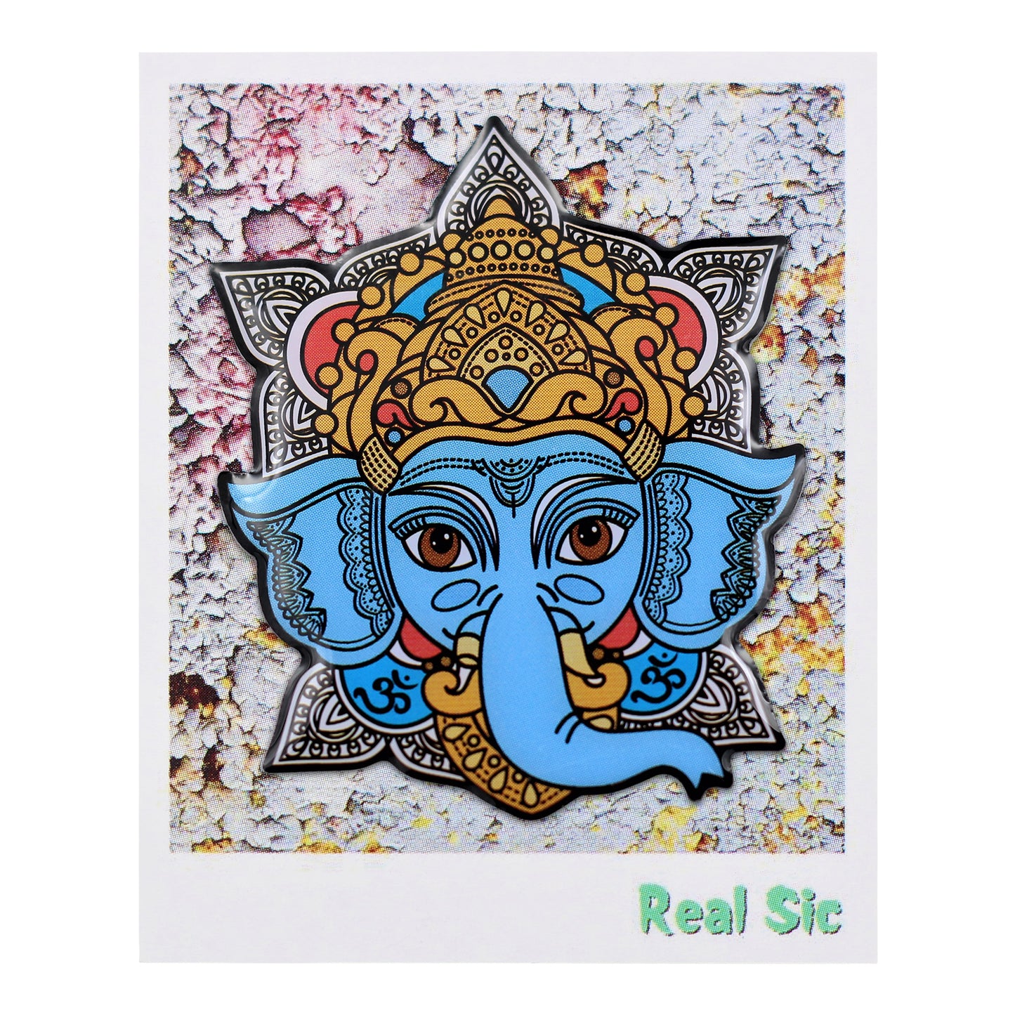 Ganesh Enamel Pin – Hindu Elephant Lapel Pin Lucky Ganesh