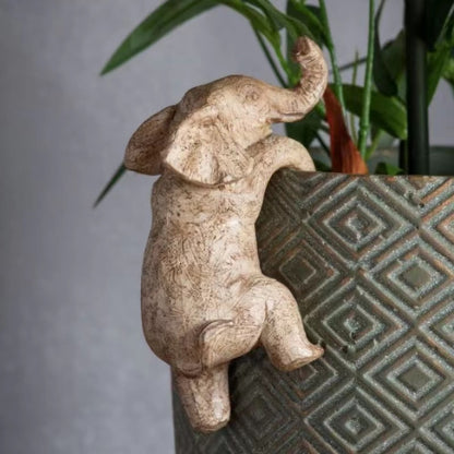 Creative Elephant Animal Statue Resin Crafts