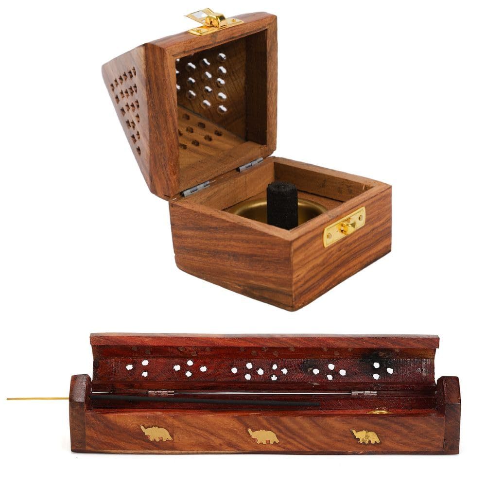 Dhoop Holder & Incense Stick Holder for Home & Pooja Room, Agarbatti