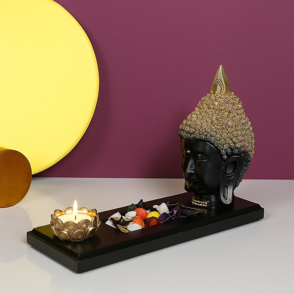 Gautam Buddha Statue for Home Decor | Meditating Buddha Idol Showpiece