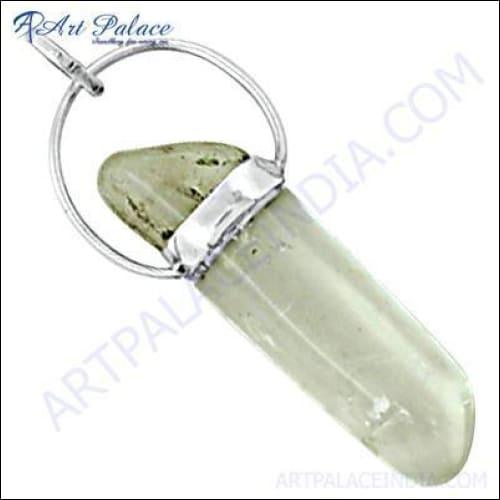 Hot Sale Crystal Gemstone Silver Pendant - Healing & Fashionable