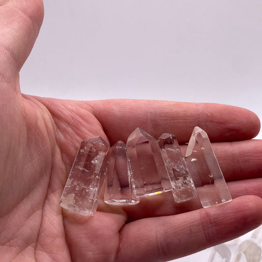 Clear Quartz 1/2” Polished Point