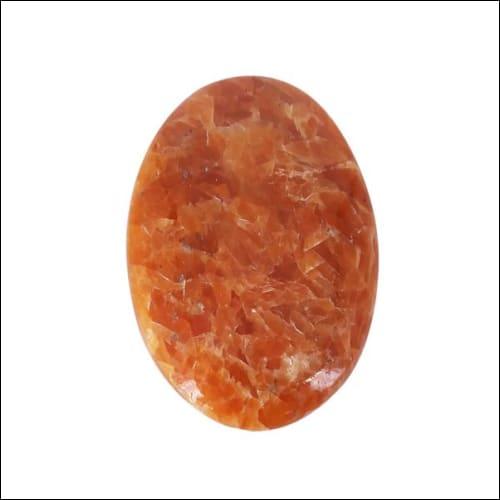 Positive Energy Orange Calcite Stone - Chunky Orange Healing Crystal