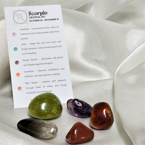 Star Sign Crystal Healing Kit: Scorpio