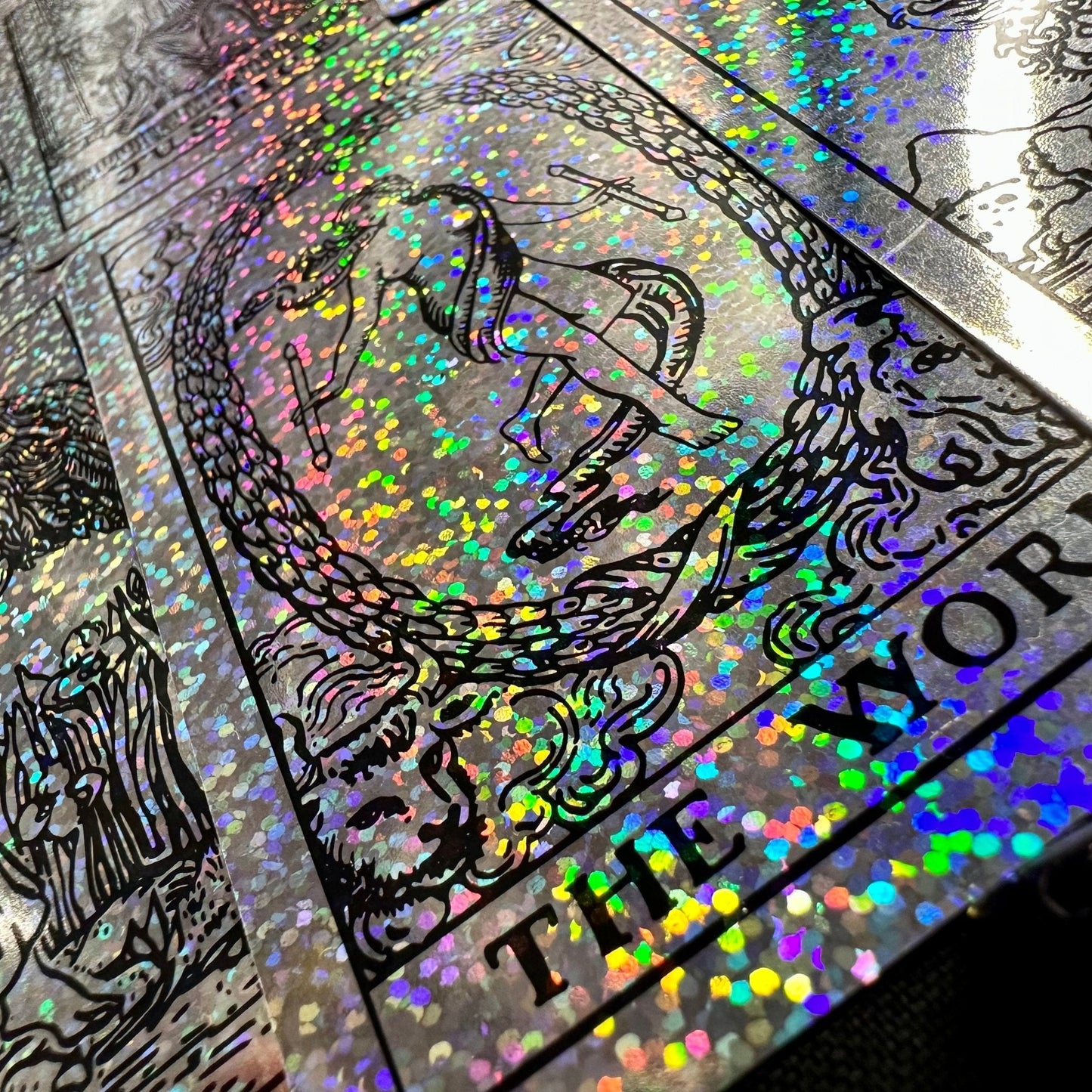 The Smith-Waite Tarot Cards Holographic Crystal Foil